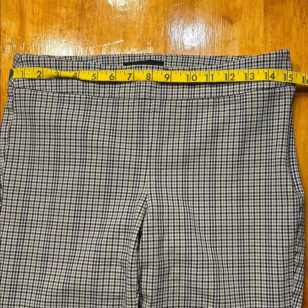 Talbots Women's Chatham Plaid Slim Leg Ankle Pants - Picture 10 of 10
